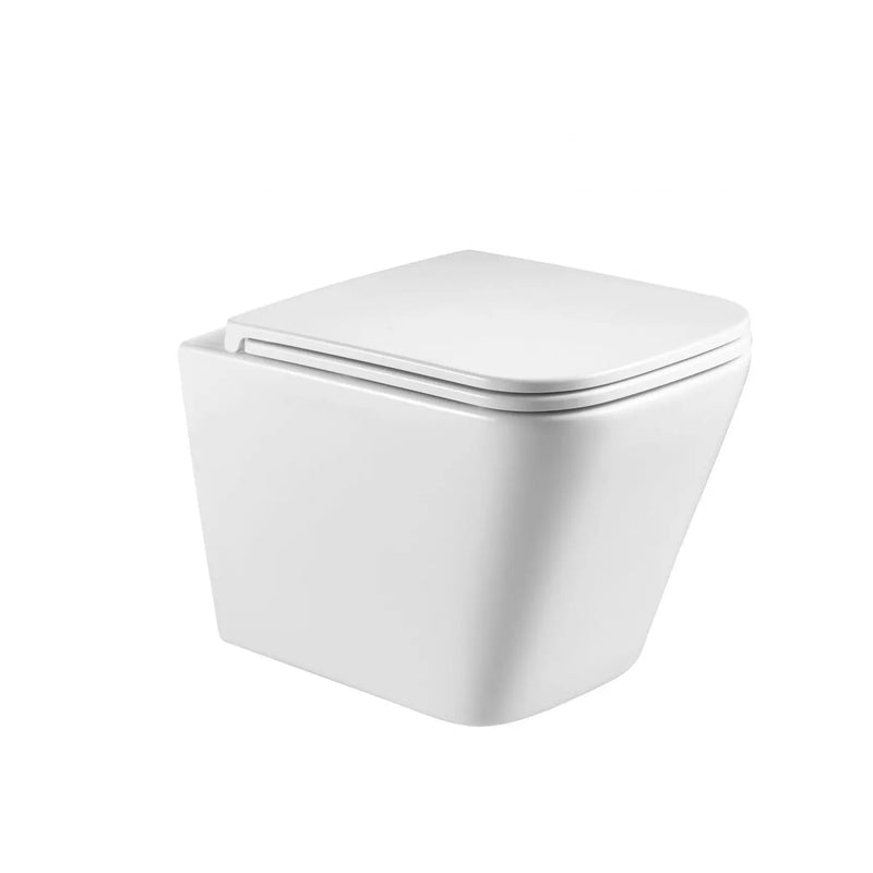 Enox66 Wall Hung Toilet Pan - Aqualux Bathrooms- Mercio