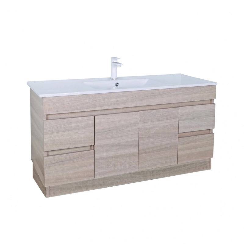 Evie Freestanding Vanity 1500 - Aqualux Bathrooms- Poseidon