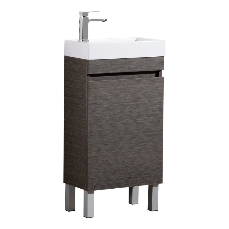 Evie Mini Freestanding Vanity 450 - Aqualux Bathrooms- Poseidon
