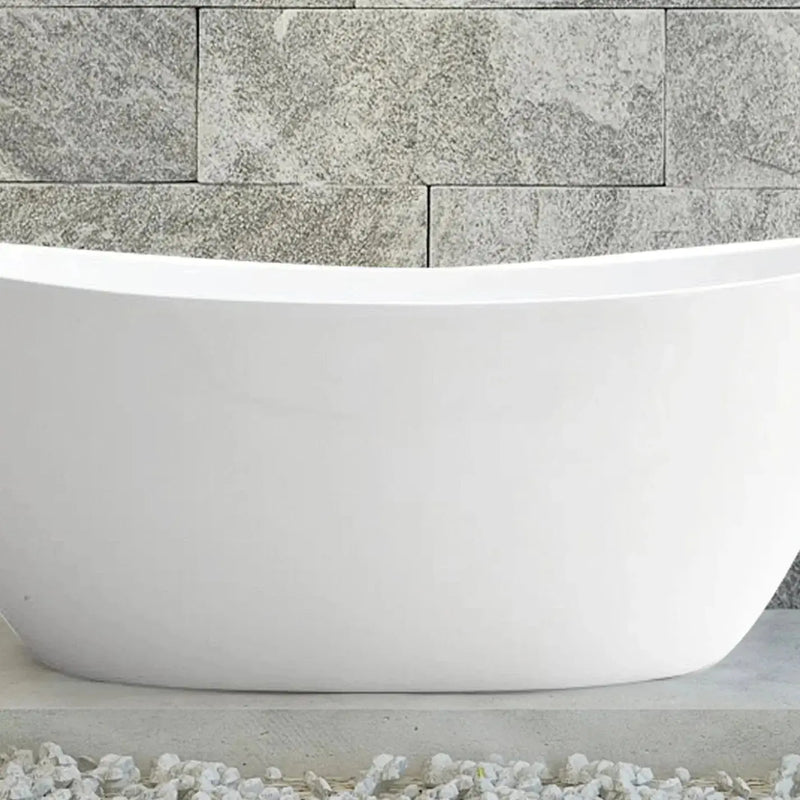 Evie Freestanding Bathtub - Non Overflow - Aqualux Bathrooms- Poseidon