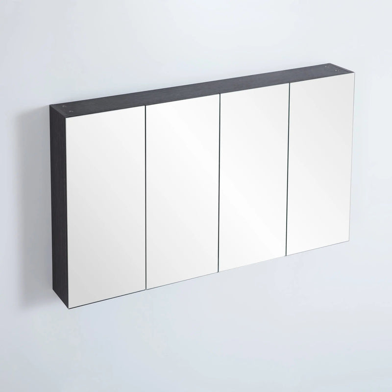 EVIE Four Doors Shaving Cabinet 1500mm - Aqualux Bathrooms- Poseidon