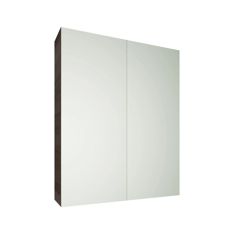EVIE Double Doors Shaving Cabinet 600mm - Aqualux Bathrooms- Poseidon