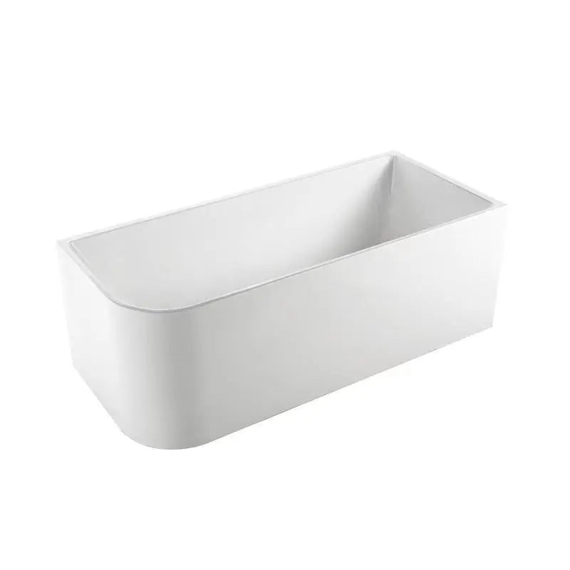 ABS Riva - Riva Ellie Right Corner Bathtub 1500mm - Gloss White - Aqualux Bathrooms