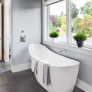 Evie Freestanding Bathtub - Non Overflow - Aqualux Bathrooms- Poseidon
