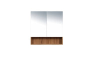 Mercio - Galu Shaving Mirror Cabinet with Shelf 600mm - Aqualux Bathrooms