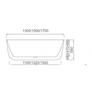 ISEO Ultra Slim Freestanding Bathtub - Aqualux Bathrooms- Mercio