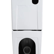 Zeus Rimless Tornado Back to Wall Toilet Suite With Stella Smart Seat Bidet - Aqualux Bathrooms- Poseidon