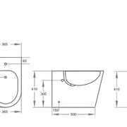 Poseidon Avery Floor Standing Bidet Poseidon