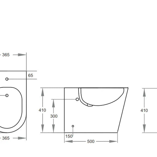 Poseidon Avery Floor Standing Bidet Poseidon