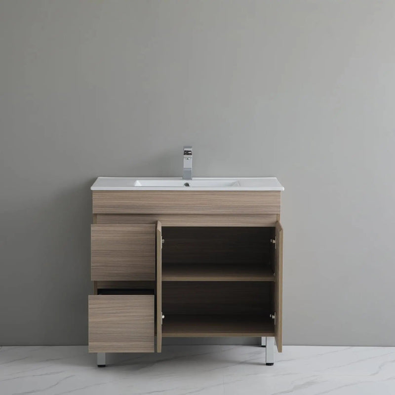 Stella Pvc Floor Standing 900 - Aqualux Bathrooms- Poseidon