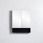 Fremantle Double Doors Shaving Cabinet 600mm - Aqualux Bathrooms- Poseidon