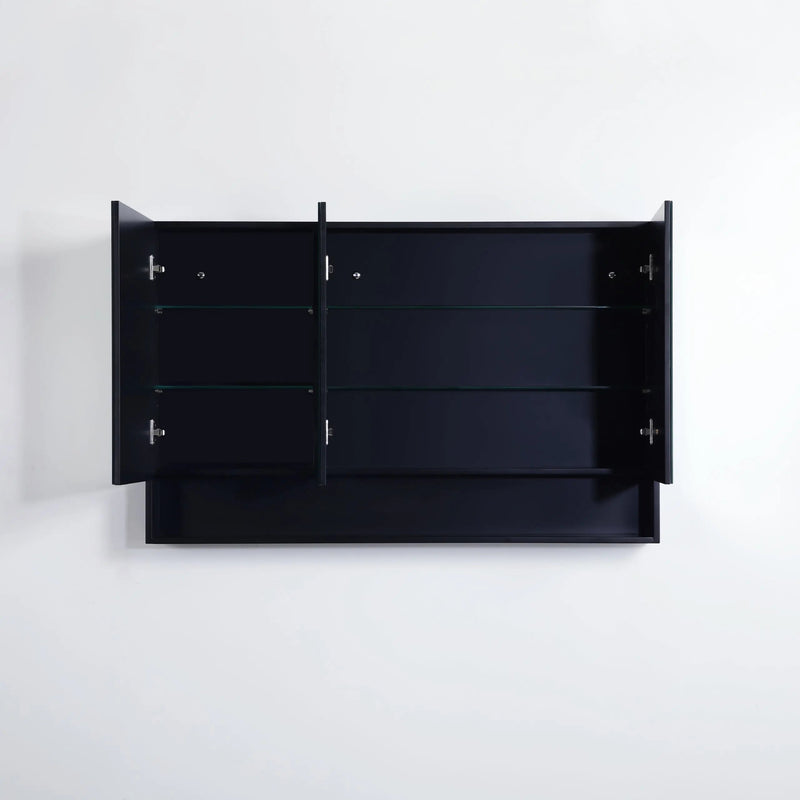 Fremantle Three Doors Shaving Cabinet 1200mm - Aqualux Bathrooms- Poseidon