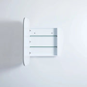 Olivia Mirror Door Shaving Cabinet 600mm - Aqualux Bathrooms- Poseidon