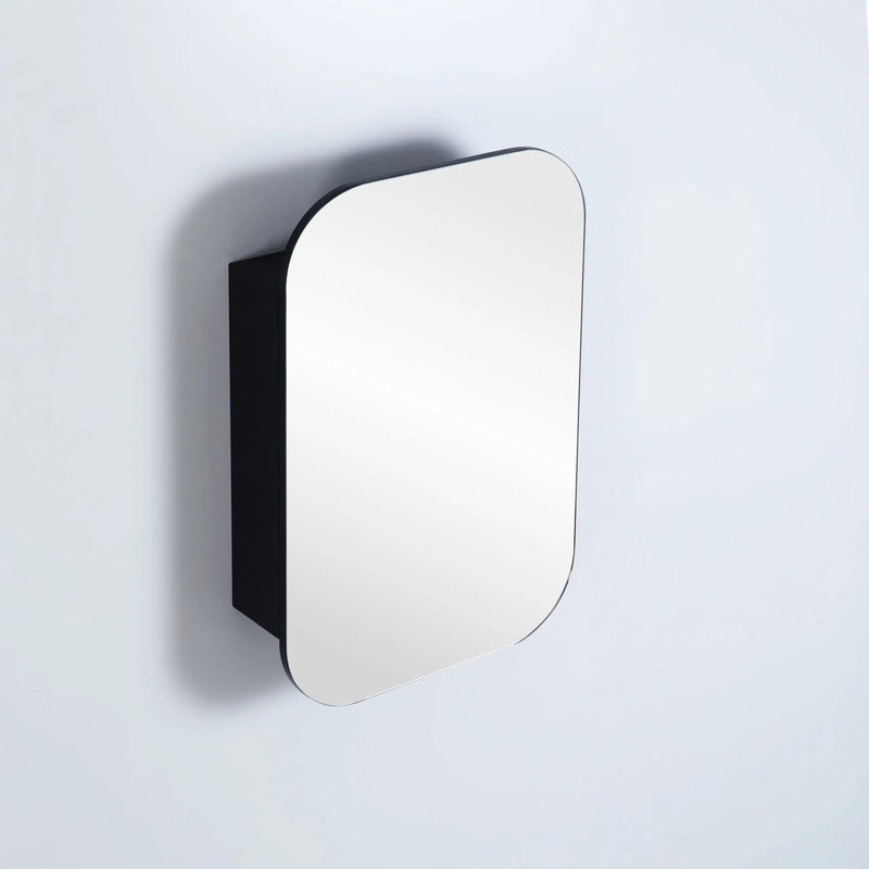 Olivia Mirror Door Shaving Cabinet 600mm - Aqualux Bathrooms- Poseidon