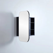Olivia Mirror Door Shaving Cabinet 600mm - Aqualux Bathrooms- Poseidon