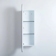 Olivia Mirror Door Shaving Cabinet Tall Boy 1500mm - Aqualux Bathrooms- Poseidon