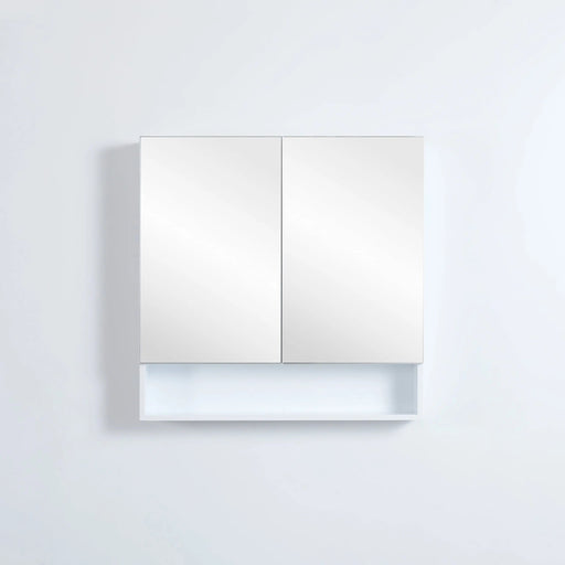 Fremantle Double Doors Shaving Cabinet 750mm - Aqualux Bathrooms- Poseidon