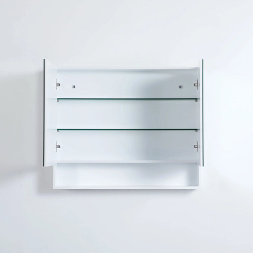 Fremantle Double Doors Shaving Cabinet 900mm - Aqualux Bathrooms- Poseidon