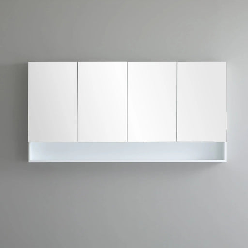 Fremantle Four Doors Shaving Cabinet 1500mm - Aqualux Bathrooms- Poseidon