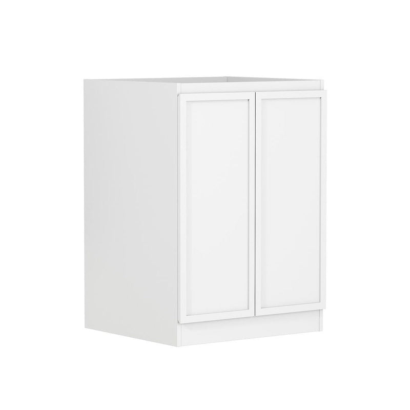 OTTI HAMPSHIRE MATTE WHITE 630MM BASE LAUNDRY CABINET