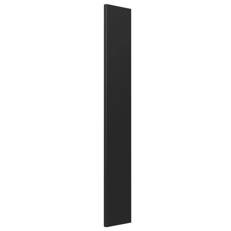OTTI MATTE BLACK 140MM LAUNDRY FLOOR CABINET FILLER PANEL