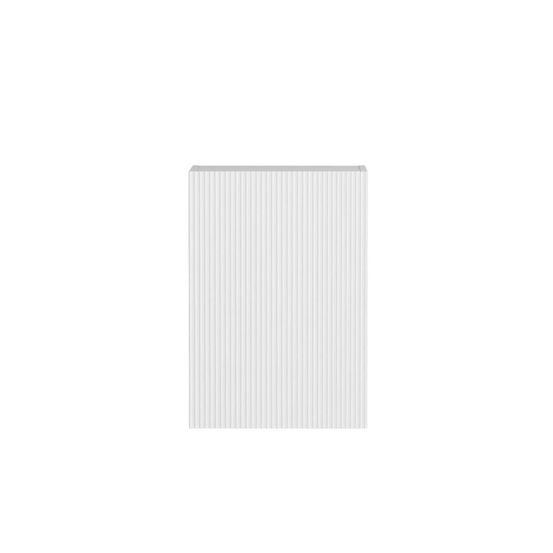 OTTI BONDI MATTE WHITE FLUTED 415MM WALL LAUNDRY CABINET