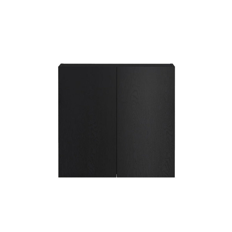 OTTI BYRON BLACK OAK 650MM MINI LAUNDRY SET WITH STONE TOP & SINK