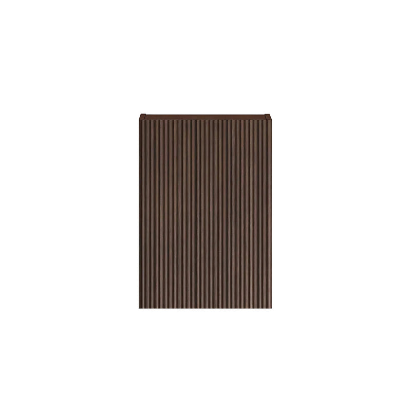 OTTI HAVANA SABLE WALNUT FLUTED 415MM WALL LAUNDRY CABINET