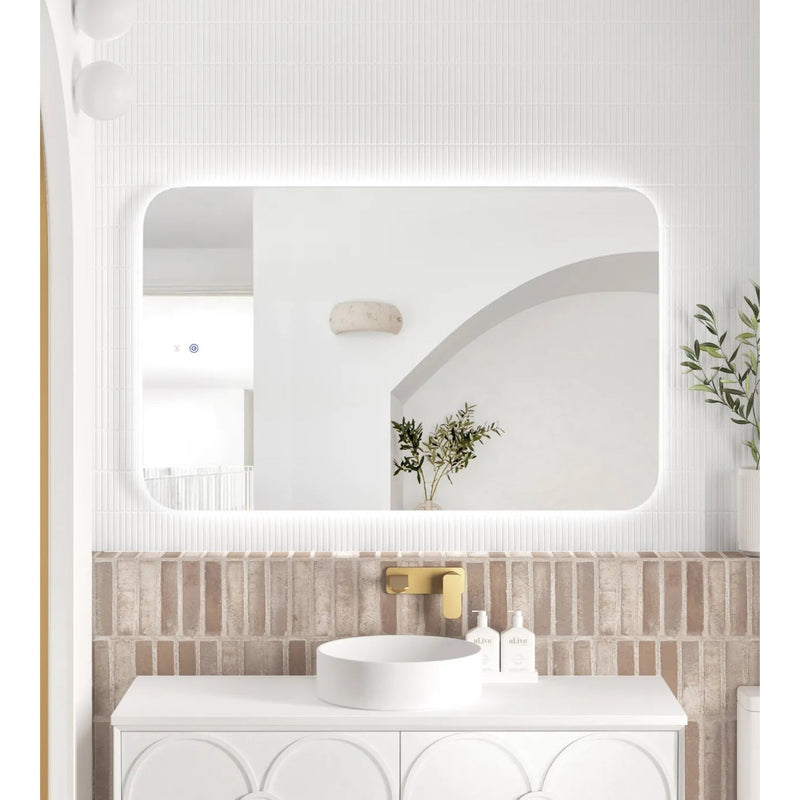 OTTI NEWPORT FRAMELESS TUFFI LED MIRROR 750X1200MM
