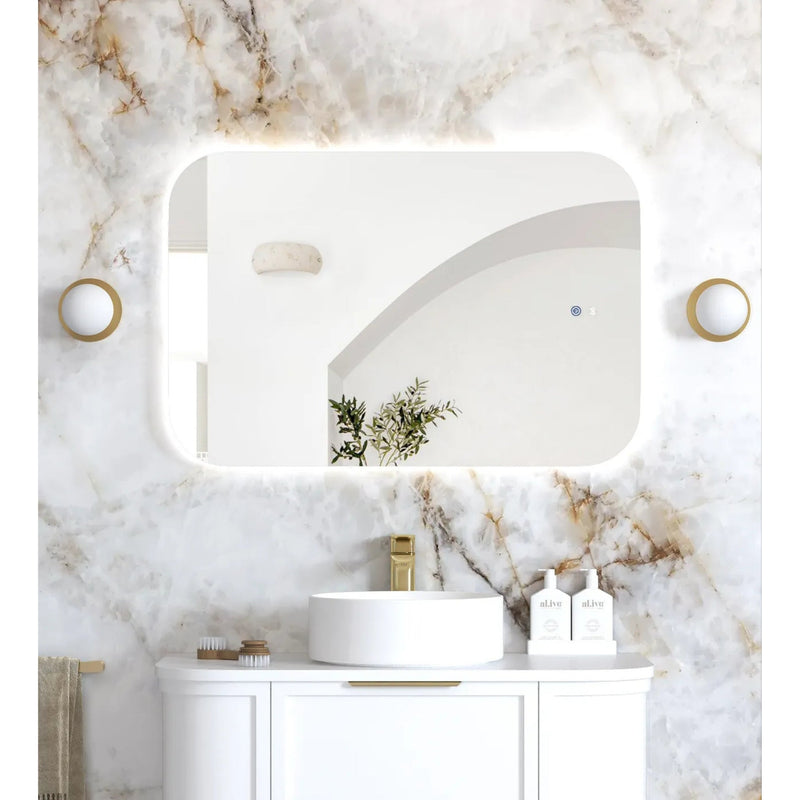 OTTI NEWPORT FRAMELESS TUFFI LED MIRROR 600X900MM