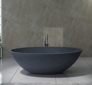 Pietra Bianca Maddison Freestanding Stone Bath - view 5