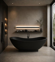 Pietra Bianca Mango Freestanding Stone Bath
