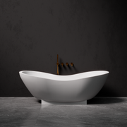 Pietra Bianca Mango Freestanding Stone Bath - view 3