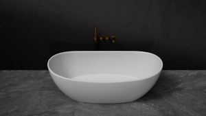 Pietra Bianca Maria Freestanding Stone Bath - view 5