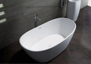Pietra Bianca Maria Freestanding Stone Bath - view 3