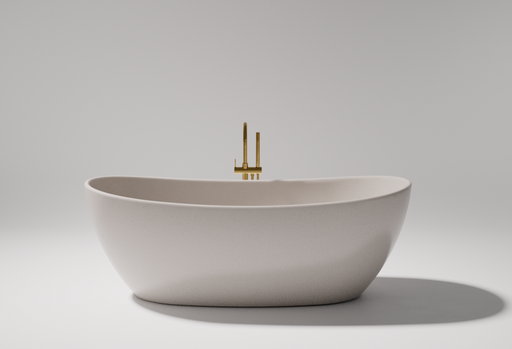 Pietra Bianca Maria Freestanding Stone Bath