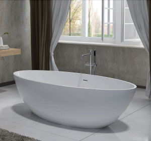 Pietra Bianca Nice Freestanding Stone Bath - view 4