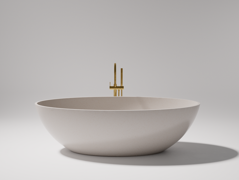 Pietra Bianca Nice Freestanding Stone Bath