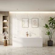ORTA White Freestanding Bathtub - Beyond Bathware