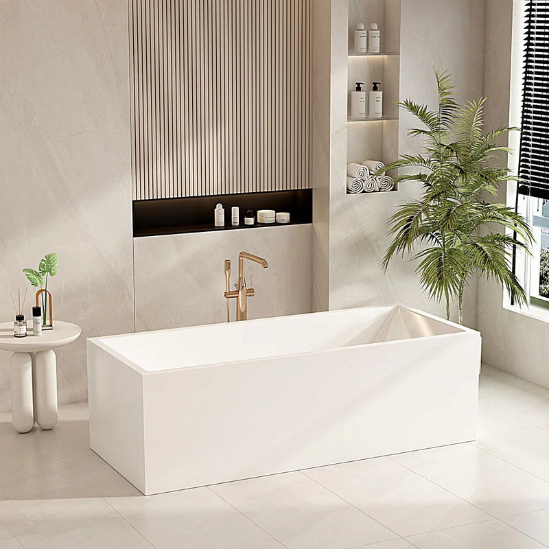 ORTA White Freestanding Bathtub - Beyond Bathware