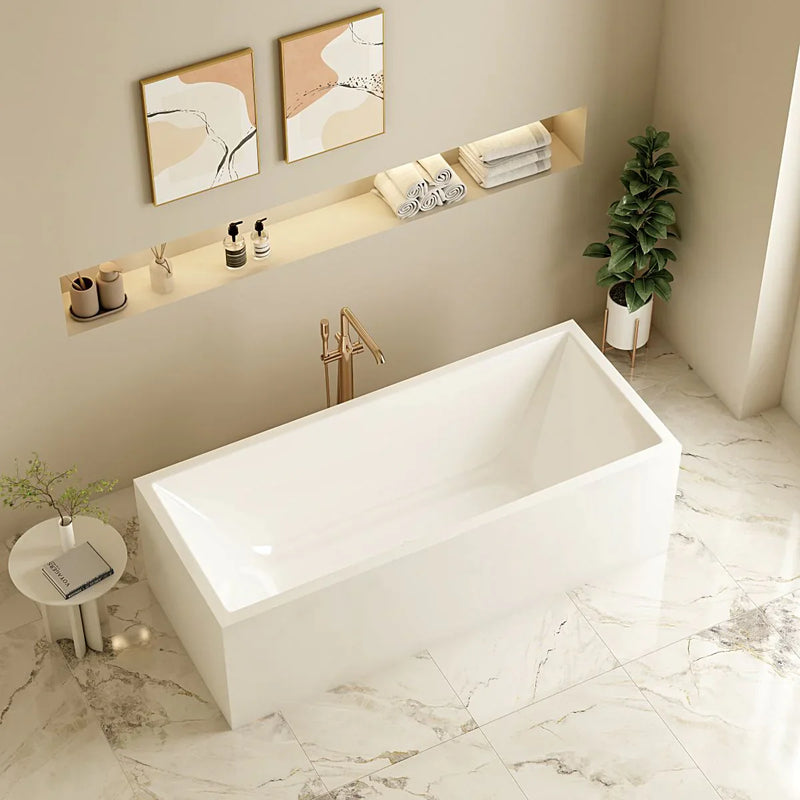 ORTA White Freestanding Bathtub - Beyond Bathware