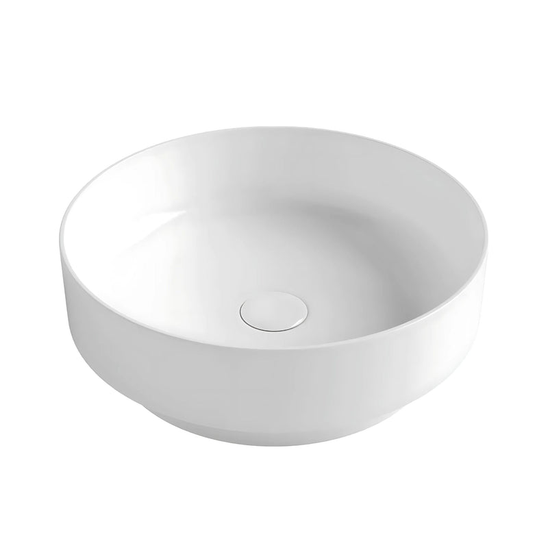 OTTI CHLOE ABOVE COUNTER BASIN GLOSS WHITE 360MM