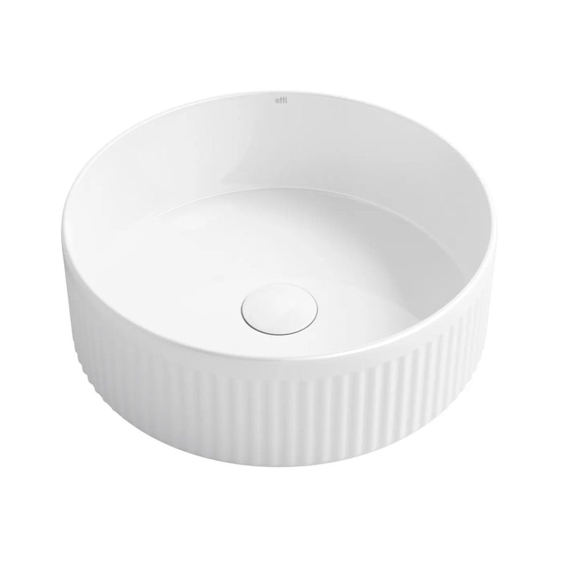 OTTI OXFORD ROUND MATTE WHITE BASIN 395MM