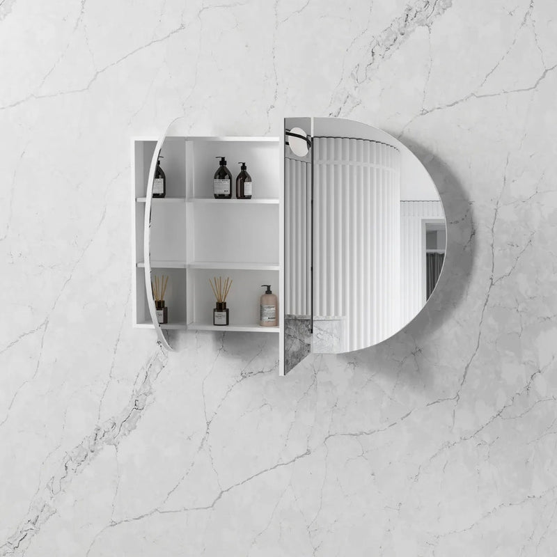 OTTI BONDI MATTE WHITE SHAVING CABINET 1200X750MM