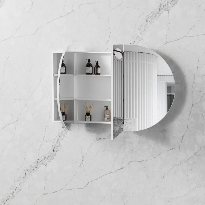OTTI BONDI MATTE WHITE SHAVING CABINET 1500X900MM