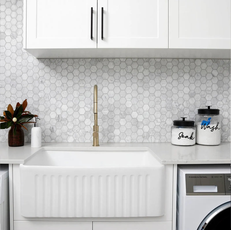 OTTI BOSTON BUTLER SINK WHITE 765MM