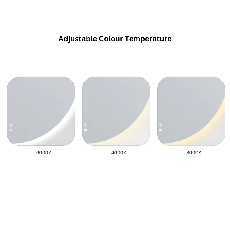 OTTI NOOSA FRAMELESS LED MIRROR 600X900MM
