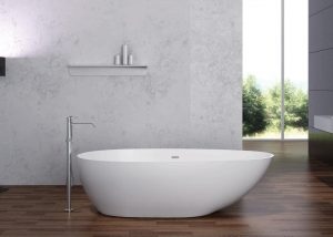 Olivia Freestanding Stone Bath by Pietra Bianca - view 2