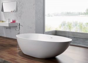 Pietra Bianca Olivia Freestanding Stone Bath - view 5