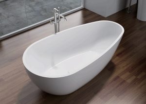Pietra Bianca Olivia Freestanding Stone Bath - view 4
